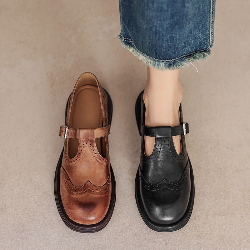 Van Dijkman Mode® | Elegante Leren Damesschoen