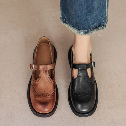 Van Dijkman Mode® | Elegante Leren Damesschoen