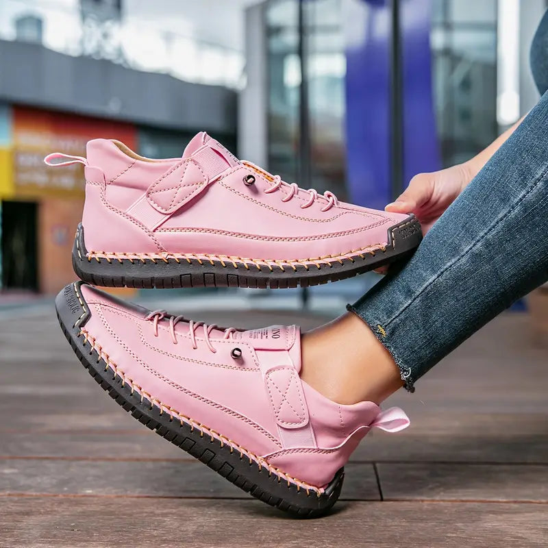 Linden Mode | Orthopedische Sneakers met Brede Neus