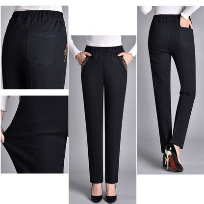 Linden Mode | Jeans met Elastische Taille en Zijzakken