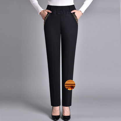 Linden Mode | Jeans met Zijzakken en Elastische Taille