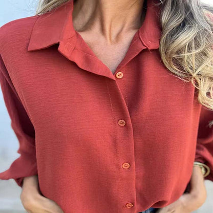 Van Dijkman Mode® | Klassieke Langermige Blouse