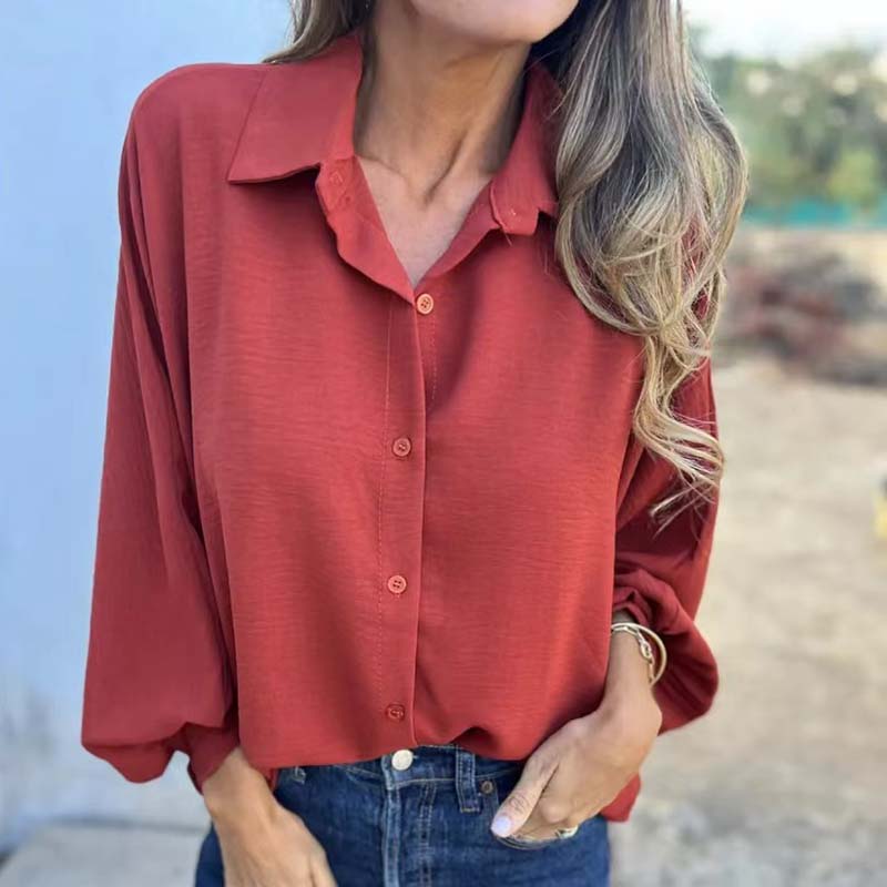 Van Dijkman Mode® | Klassieke Langermige Blouse