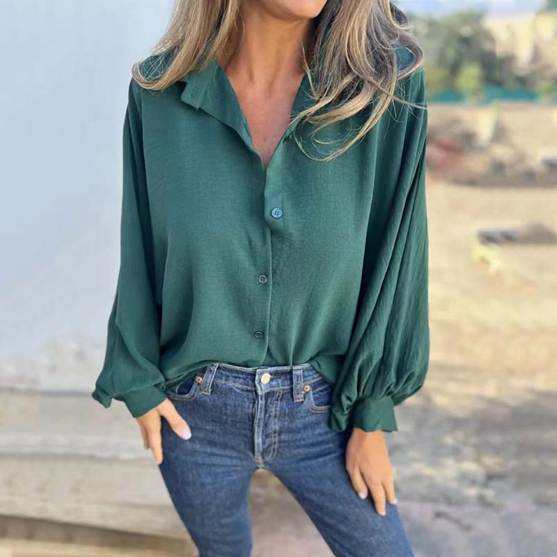 Van Dijkman Mode® | Klassieke Langermige Blouse