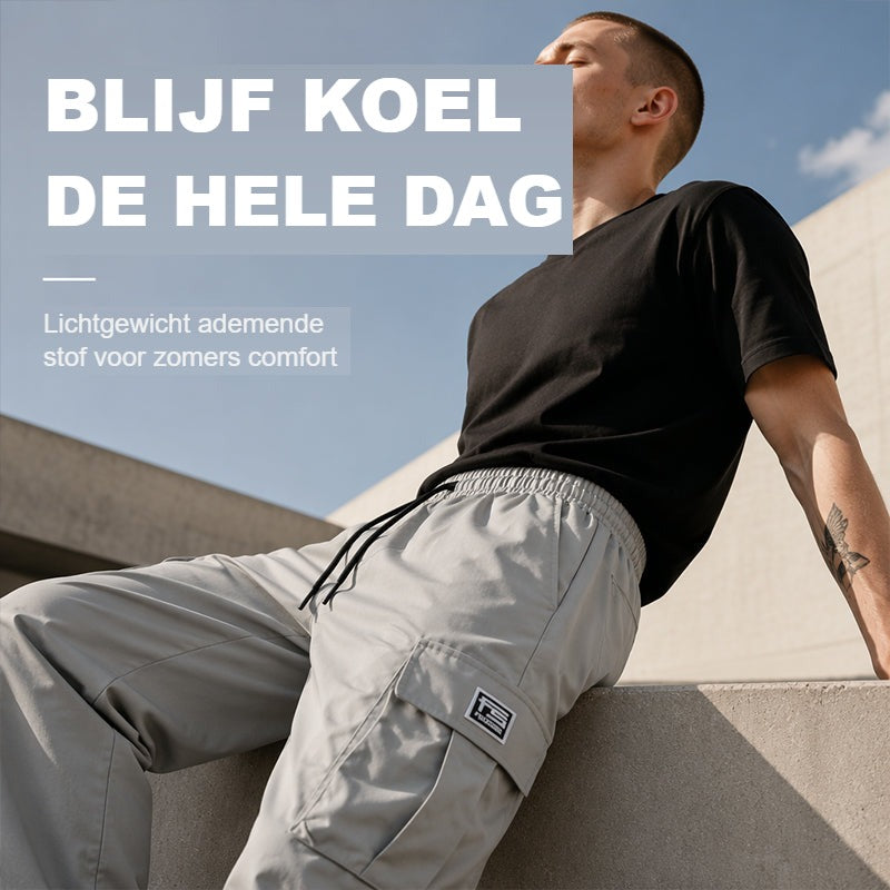 Van Dijkman Mode® | Heren Cargobroek