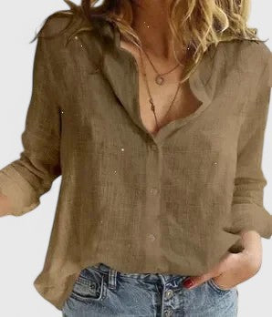 Van Dijkman Mode® | Tijdloze Blouse met Sjaalkraag