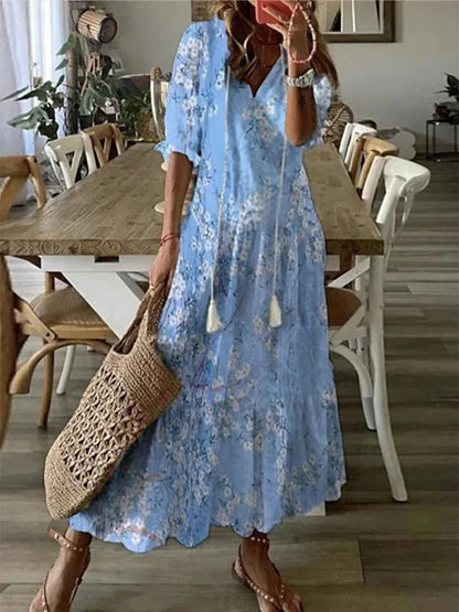 Van Dijkman Mode® | Elegante Bohemian Jurk