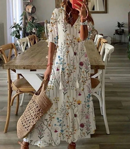 Van Dijkman Mode® | Elegante Bohemian Jurk