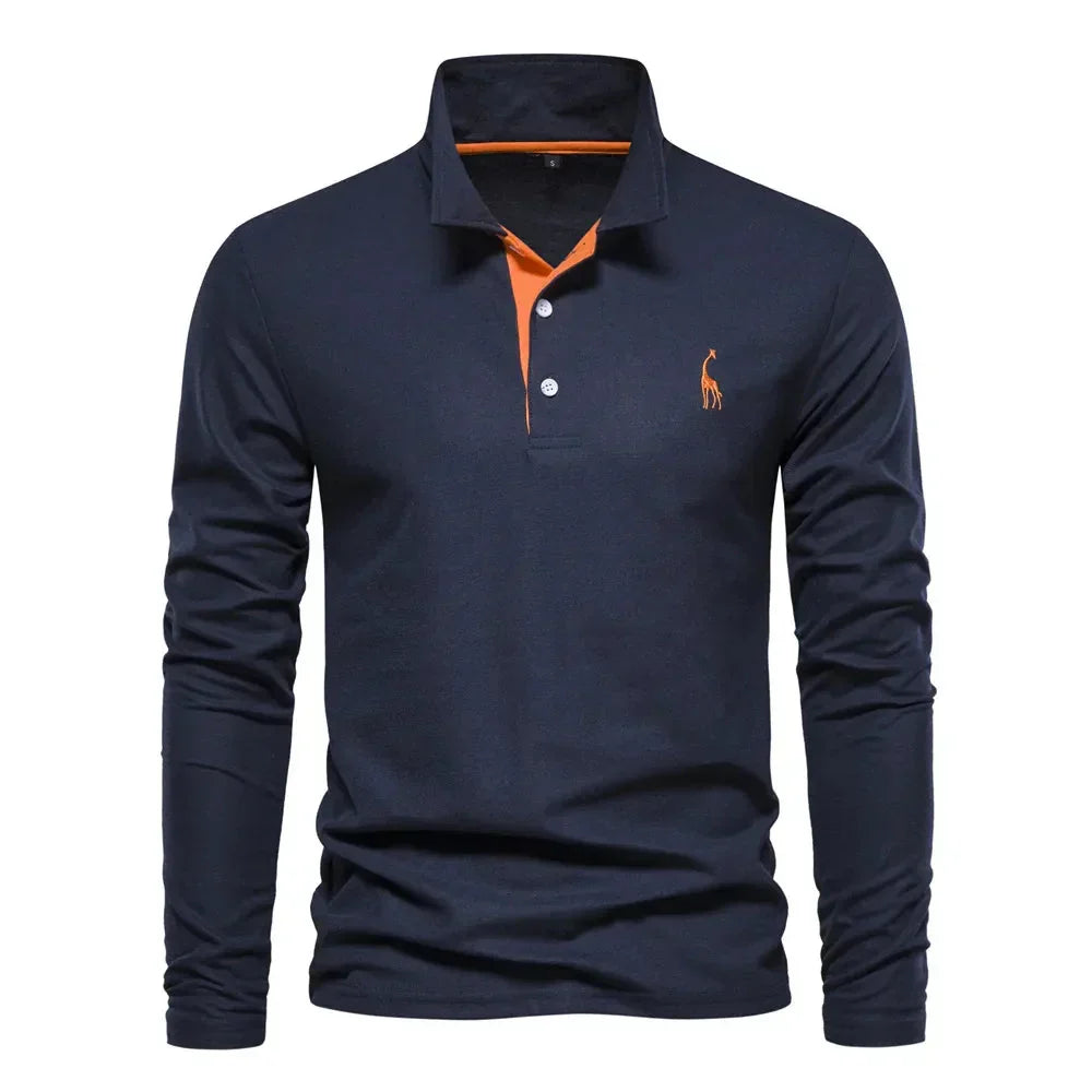 Linden Mode | Polo met Lange Mouwen